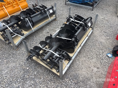 Quantity of (8) 2026 VICSEC VCA-8 Mini Excavator Attachments (Unused)