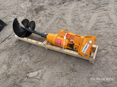 2026 GIYI Excavator Auger - Fits Cat 303 (Unused)