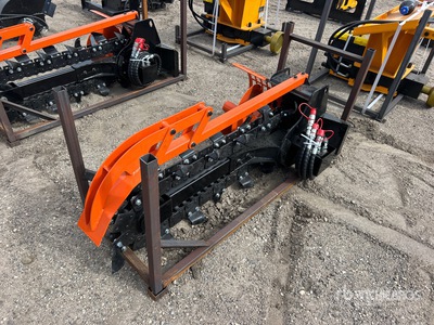 2026 GIYI GY-X39F 39 in Mini Skid Steer Trencher (Unused)