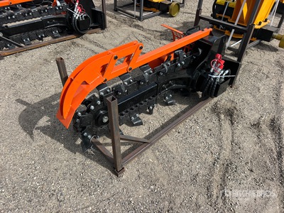 2026 GIYI GY-X39F 39 in Mini Skid Steer Trencher (Unused)
