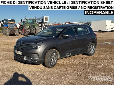 2019 Citroen C5 Aircross Automobile (Inoperable)