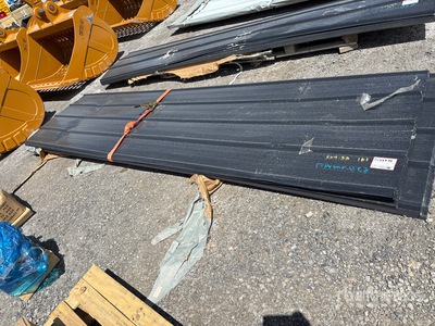 Quantity of (50) 2026 SKLP SK-H50 3 ft x 12 ft Galvalume Steel Sheets