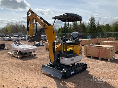 2026 ME20-YELLOW Mini Excavator (Unused)