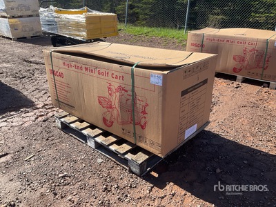 2026 MGC40-RED 3 TT E-Trike Mini Scooter (Unused)