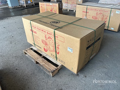 2026 IRGC40 Electric 3 TT E-Trike Mini Golf Cart (Unused)