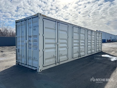 2026 40 ft High Cube Multi-Door Storage Container