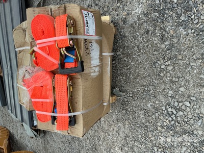2026 SKLP SK003 2 in x 27 Ft Ratchet Straps Divers - Magasin, entrepôt, consommateur (Unused)