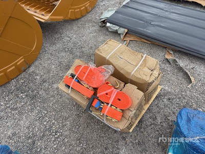 Quantity of (4) Boxes of 2026 SKLP SK003 2 in x 27 Ft Ratchet Straps (Unused)