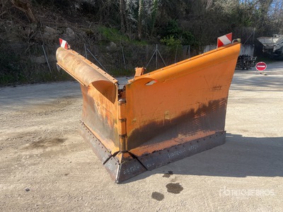 1995 Schmidt France Neige KLC 5 R 2650 mm Etrave A Neige Pala para nieve