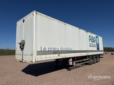 2009 Samro ST39MH Semi Remorque Fourgon 3 Essieux Tri/A Semi-remorque fourgon