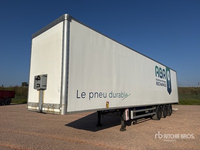 2008 Fruehauf TX34 Semi Remorque Fourgon 3 Essieux Tri/A Semi-remorque fourgon