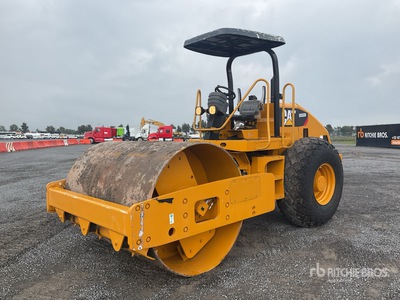 2008 Cat CS-533E Rodillo / Smooth Drum Compactor