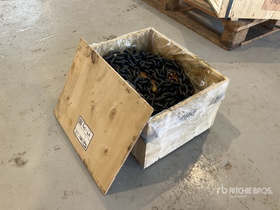 10 Ton 3m - 4 Leg Plate Lifting Chain Slings (Unused)