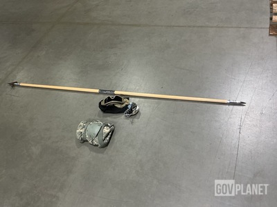 (7) Pairs of Goggles, (21) Pairs of Knee Pads, (6) Flag Poles & Assorted Items
