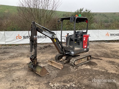 2017 Volvo EC18D Mini Excavator