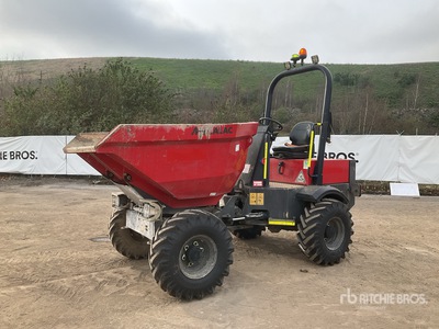 Mecalac 3 ton 4x4 Swivel Dumper
