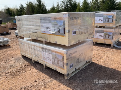 2026 SDL4230TGMS 42 ft x 30 ft Triple Garage Metal Abri (Unused)