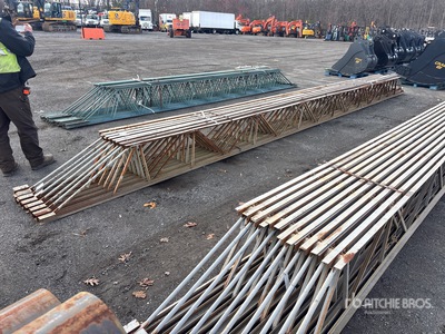 Quantity of (10) 20 in x 22 ft 6 in Bar Joists