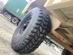Trailer Chassis with Tire Condition