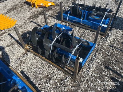 2026 GIYI GY-SA 8in, 12in, 14in auger Barrena para minicargadora (Unused)