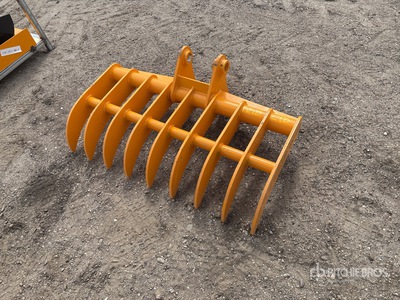 2026 GIYI 44 in Excavator Rake - Fits Cat 305 (Unused)