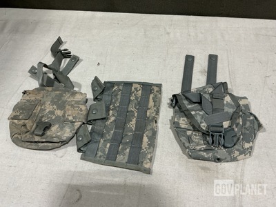 (112) M4 Three Mag Pouches, (114) Canteen Pouches & Assorted Items