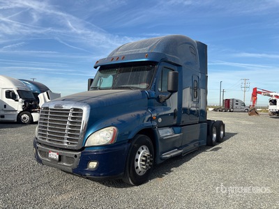 2017 Freightliner Cascadia 125 6x4 T/A Sleeper Truck Tractor