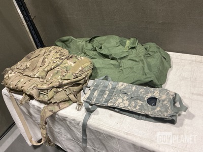 (37) Duffel Bags, (25) Hydration Carriers, (5) Medium Rucksacks & Assorted Items