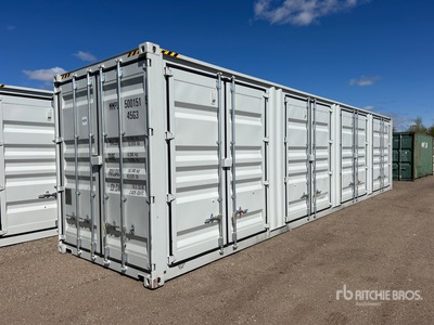 2026 40 ft High Cube Multi-Door Storage Container (Unused)