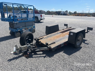2018 MMDI 410LPT 10 ft S/A Tilt Deck Trailer