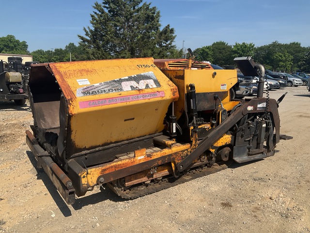 2015 Mauldin 1750C Track Asphalt Paver 2015 Mauldin 1750C Track Asphalt Paver