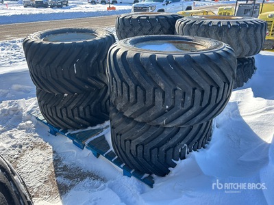 Quantity of (4) 550/45-22.5 Tires