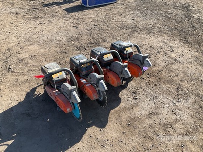 Quantity of (4) Husqvarna K770 منشار القطع