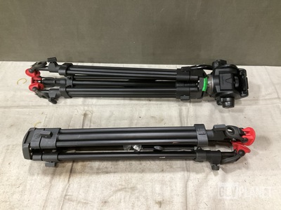 (4) Manfrotto Tripods