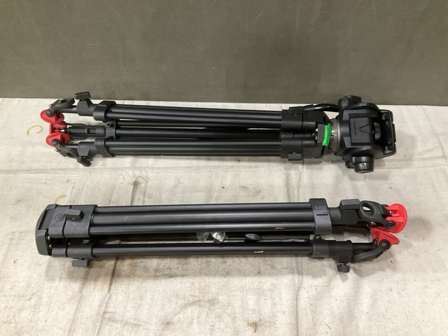 (4) Manfrotto Tripods (4) Manfrotto Tripods