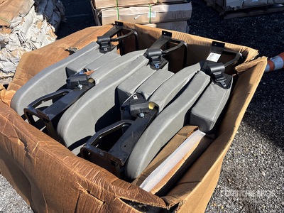 Quantity of (3) C. E White Center Flip Jump Seat