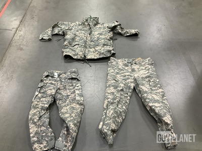 (15) Pairs of Cold Weather Trousers, (9) Cold Weather Parkas & Assorted Items