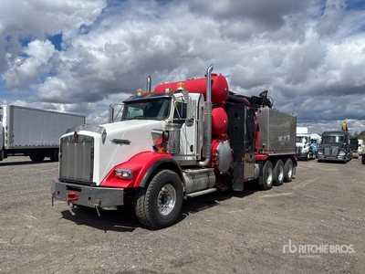 2015 Kenworth T800 8x6 Vacuüm Graafmachine
