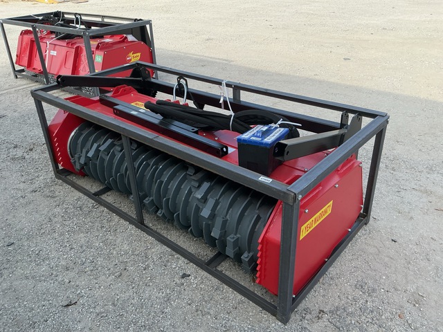 Raytree RMBD72ST Skid Steer Drum Mulcher - Unused