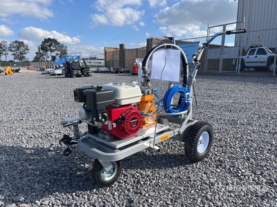 2026 RMM369 Walk-Behind Marcadora por Pulverizacion 2 in 1 (Sin Usar) / Road Marking and Paint Sprayer Machine Sprayer Transport Trailer (Unused)