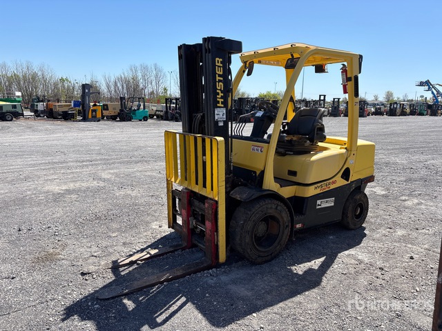 2020 Hyster H60FT 5750 lb Pneumatic Tire Forklift
