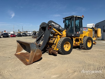 2014 John Deere 544K Hi-Rail Swing Loader Series 5 Wheel Loader