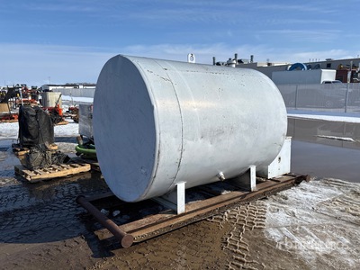 1200 gal Skid Mounted Steel Diesel Tank