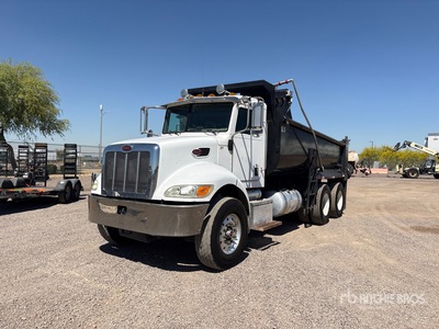 2009 Peterbilt 340 6x4 T/A Dump Truck