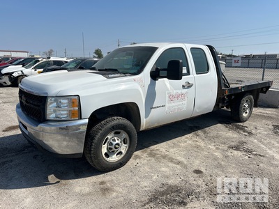 2012 Chevrolet 2500 HD 4x4 Extended Cab Platte vrachtwagen (Inoperable)