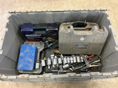 Quantity of Sockets, Drill Bit, Fuse, Clamp & Digital Multi Meter