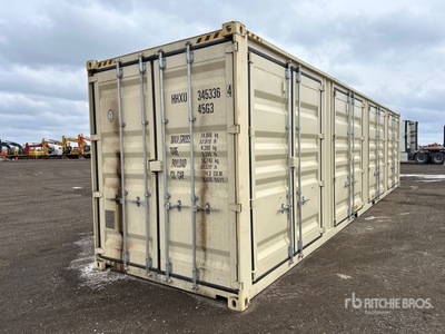 2025 40 ft High Cube Multi-Door Storage Container