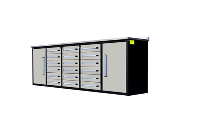2026 Suihe NWB-18DS-2B -10 3048 mm 18-Drawer Workbench (Unused)