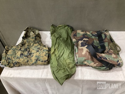 (38) Clothing Bags, (10) Flyer’s Helmet Bags & Assorted Items