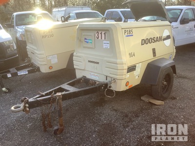 2018 Doosan 185 cfm Mobile Air Compressor
